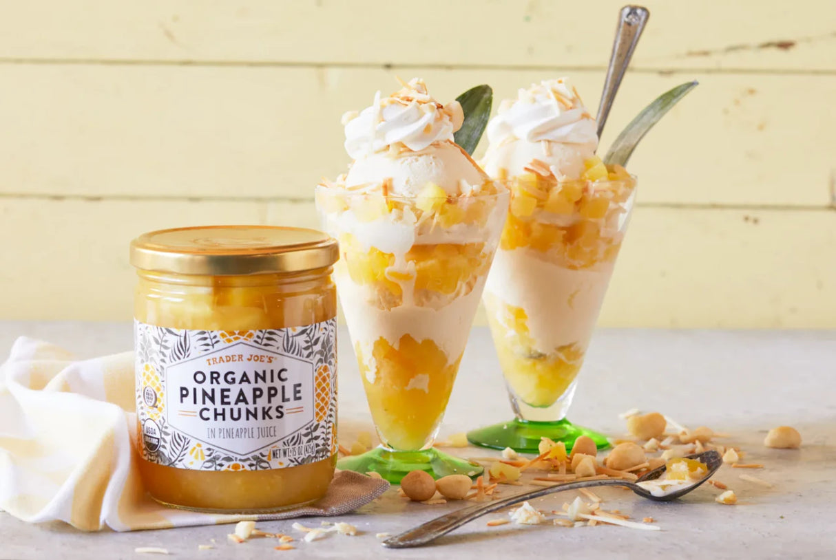 Trader Joe’s Organic Pineapple Chunks – Sweet, Juicy, and Ready-to-Eat