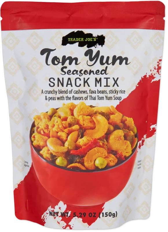 Tom Yum Seasoned Snack Mix – Thai-Inspired Crunchy Snack (5.29 oz)