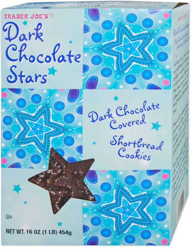 Dark Chocolate Stars 16 oz