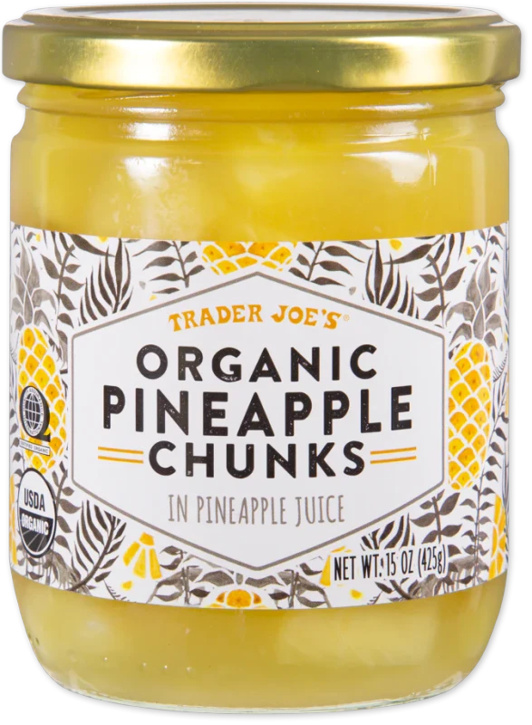 Trader Joe’s Organic Pineapple Chunks – Sweet, Juicy, and Ready-to-Eat