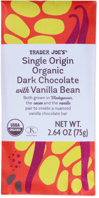 Single Origin Organic Dark Chocolate with Vanilla Bean – Madagascar Cocoa & Vanilla Bar