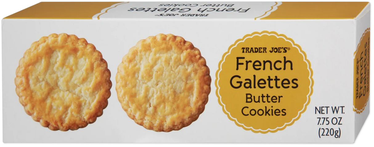 French Galettes Butter Cookies – Traditional French Butter Cookies (7.75 oz)