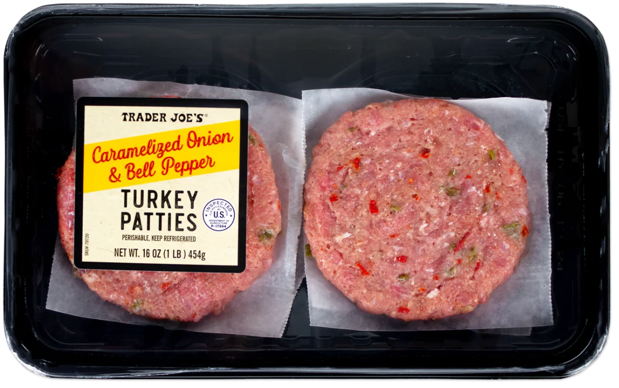 Caramelized Onion Turkey Patties 16 Oz