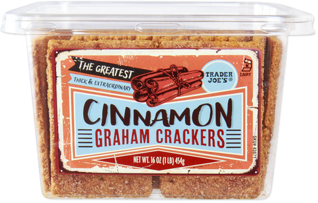 Trader Joe’s Cinnamon Graham Crackers Perfect for Snacking /16 Oz
