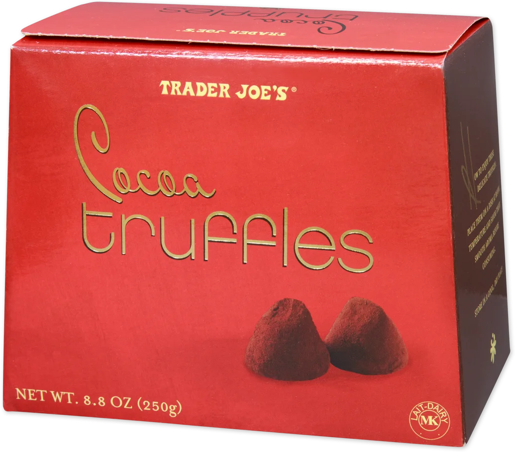 Trader Joe’s Cocoa Truffles Decadent Chocolate Delight / 8.8 Oz