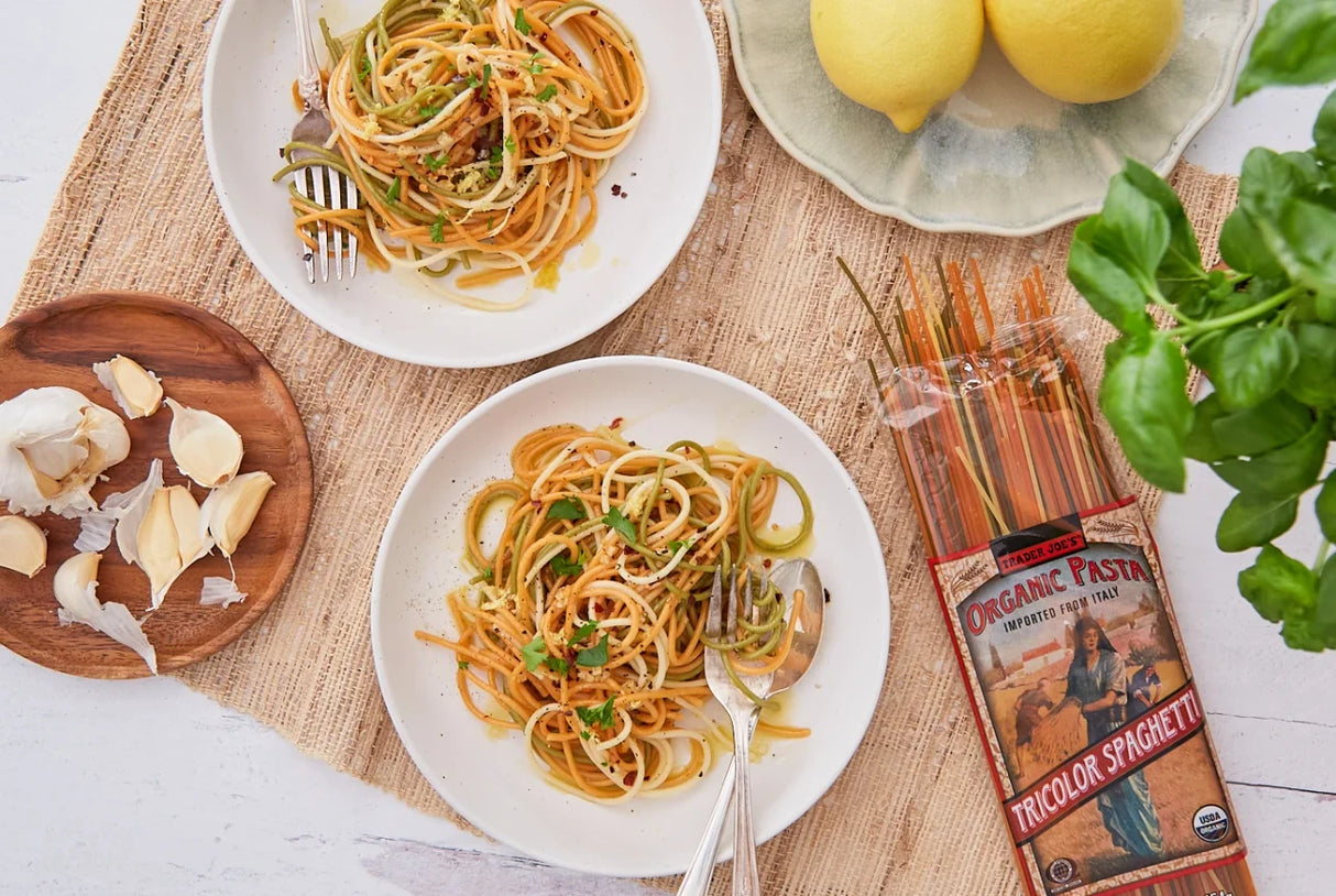 Trader Joe’s Organic Tricolor Spaghetti – Vibrant & Delicious