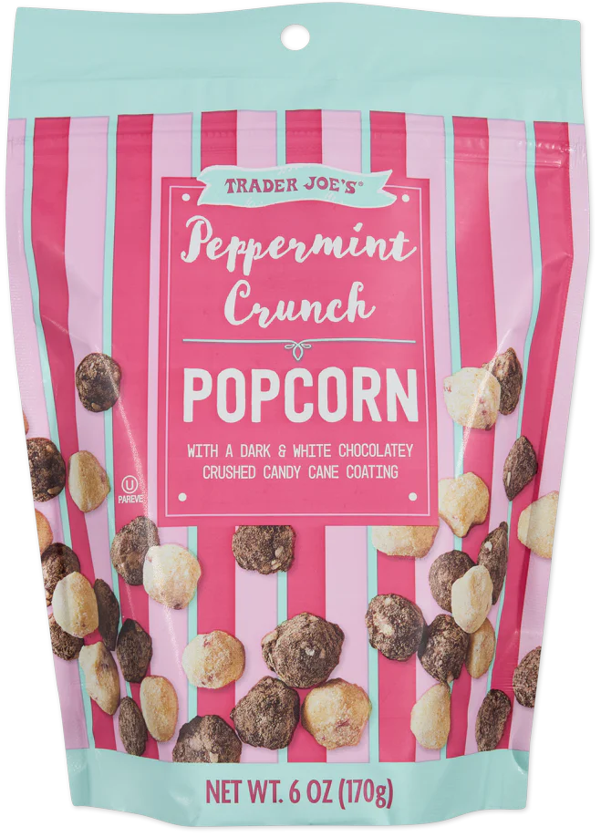 Peppermint Crunch Popcorn