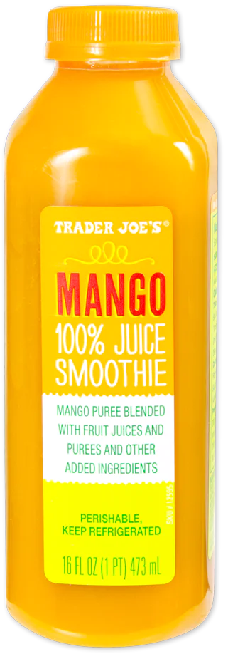 Mango 100% Juice Smoothie - 16 Fl Oz