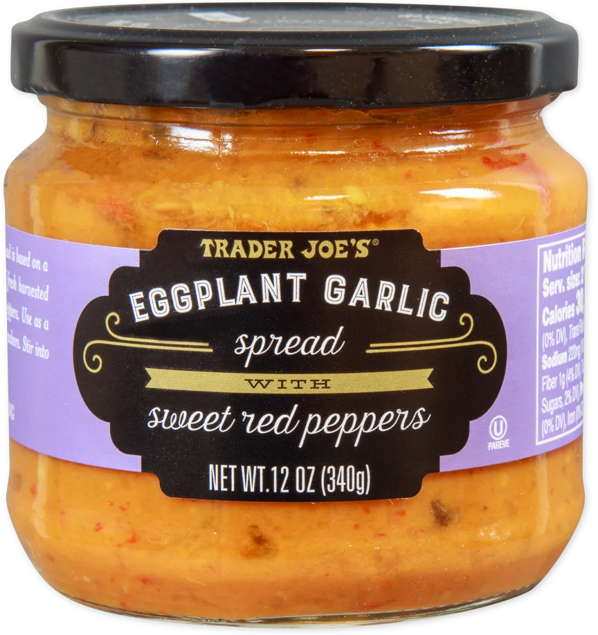Trader Joes Eggplant Garlic Spread/12 Oz