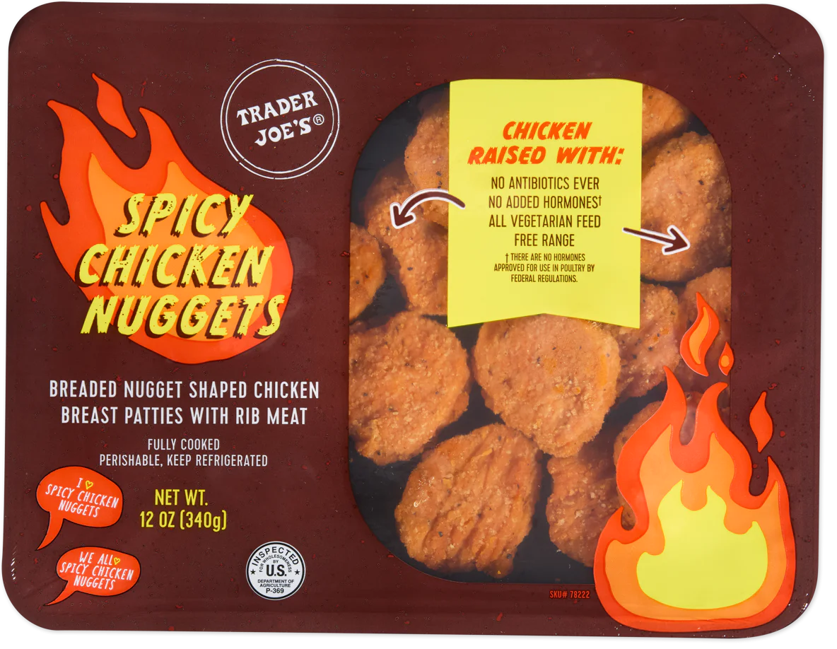 Spicy Chicken Nuggets – Fully Cooked Heat & Eat 12 Oz