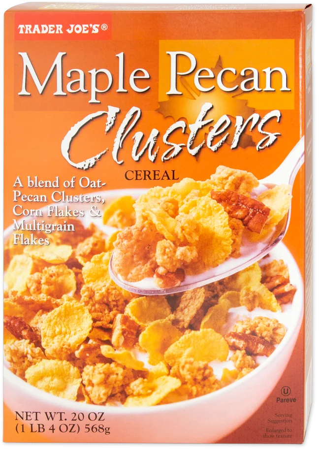 Trader Joe’s Maple Pecan Clusters Cereal/20 Oz