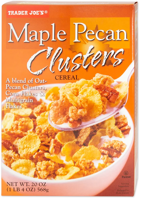 Trader Joe’s Maple Pecan Clusters Cereal/20 Oz