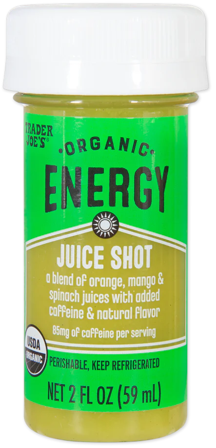 Organic Energy Juice Shot 2 Fl Oz