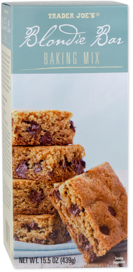 Trader Joes Blondie Bar Baking Mix 15.5 Oz