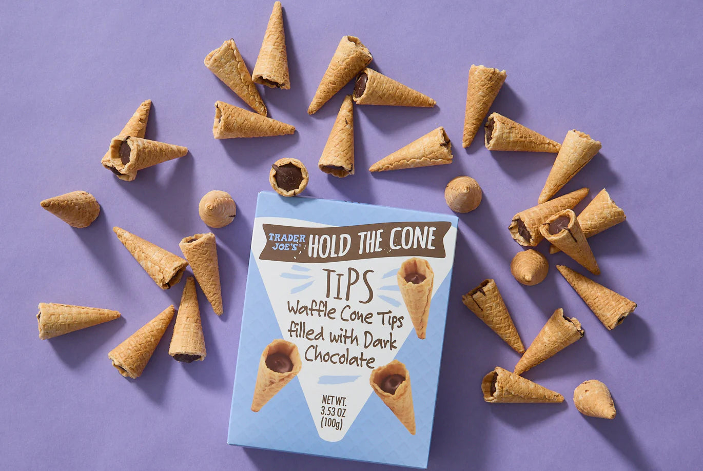Hold The Cone Tips 3.53 oz Fun & Delicious