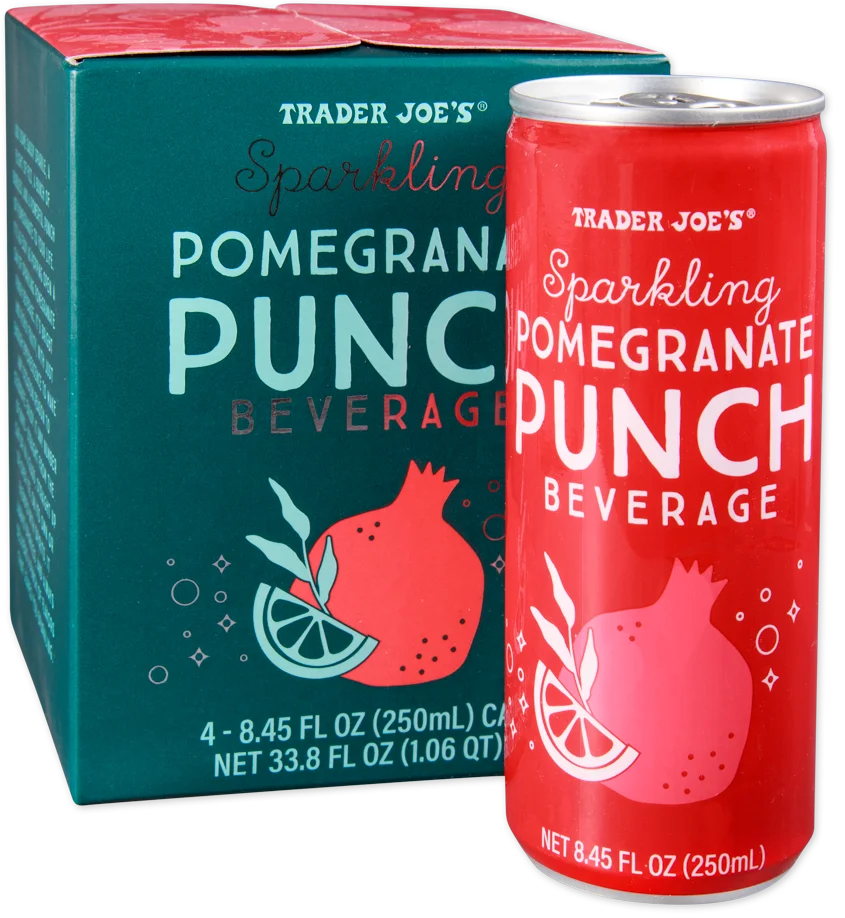 Sparkling Pomegranate Punch Beverage - 8.45 Oz