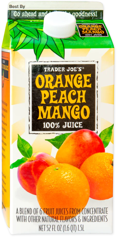 Orange Peach Mango Juice 52 Fl Oz