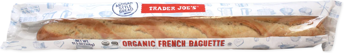 Trader Joes Organic French Baguette/11.5 Oz