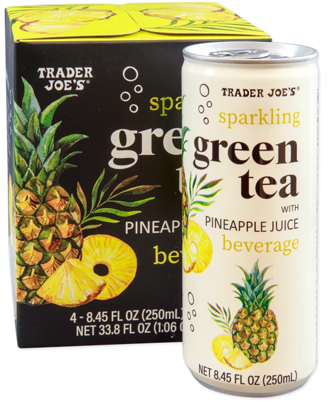 Sparkling Green Tea with Pineapple 8.45 Fl Oz