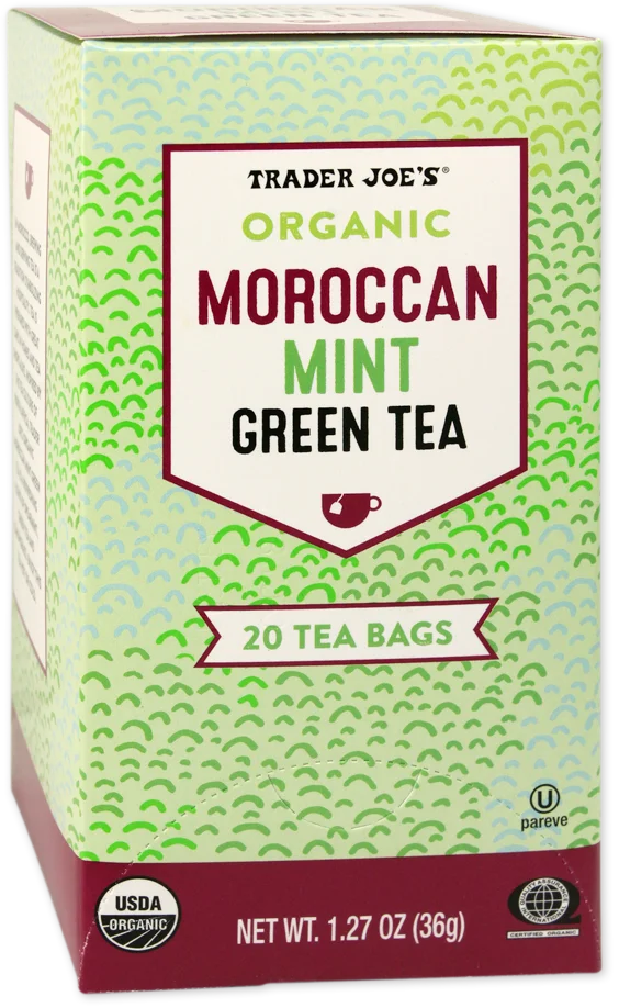 Organic Moroccan Mint Green Tea 20 Bag