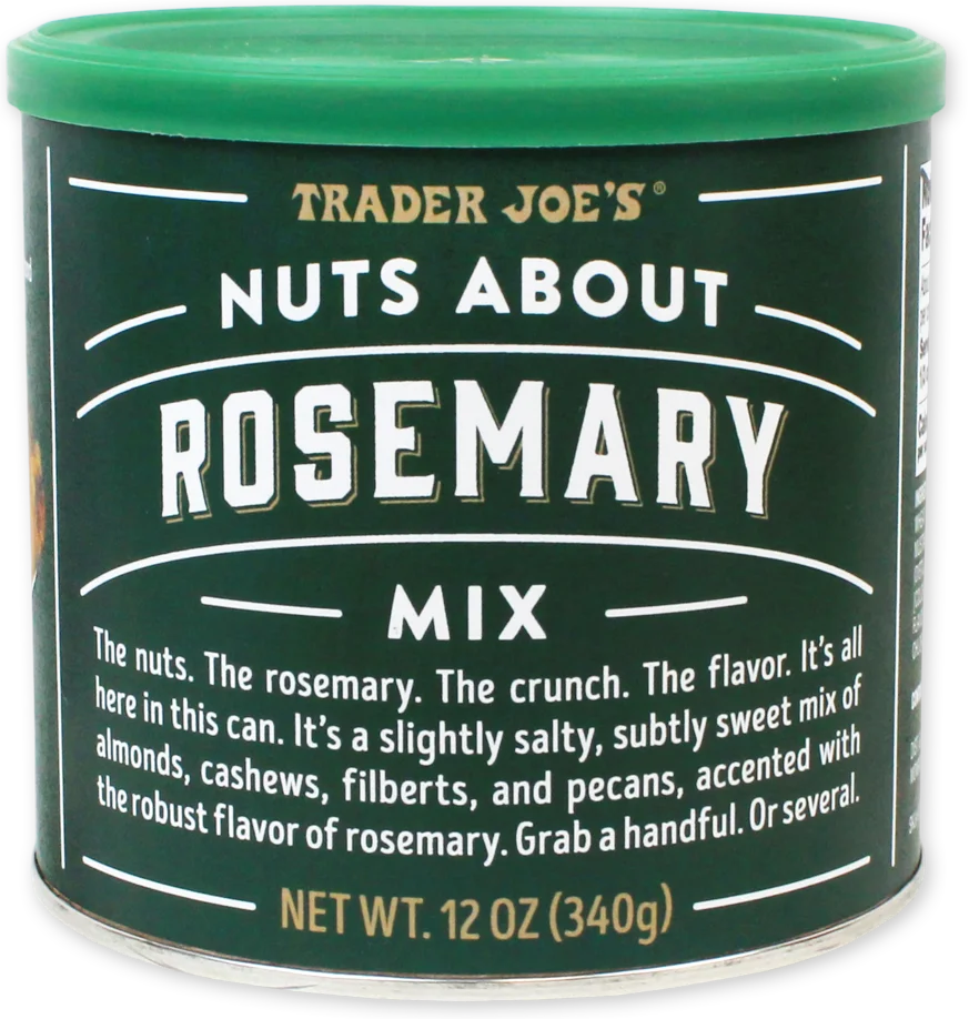 Trader Joe's Nuts About Rosemary Herbed Snack Mix /12 Oz