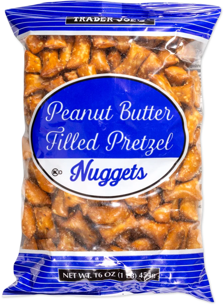 Trader Joe’s Peanut Butter Filled Pretzel Nuggets/16 Oz