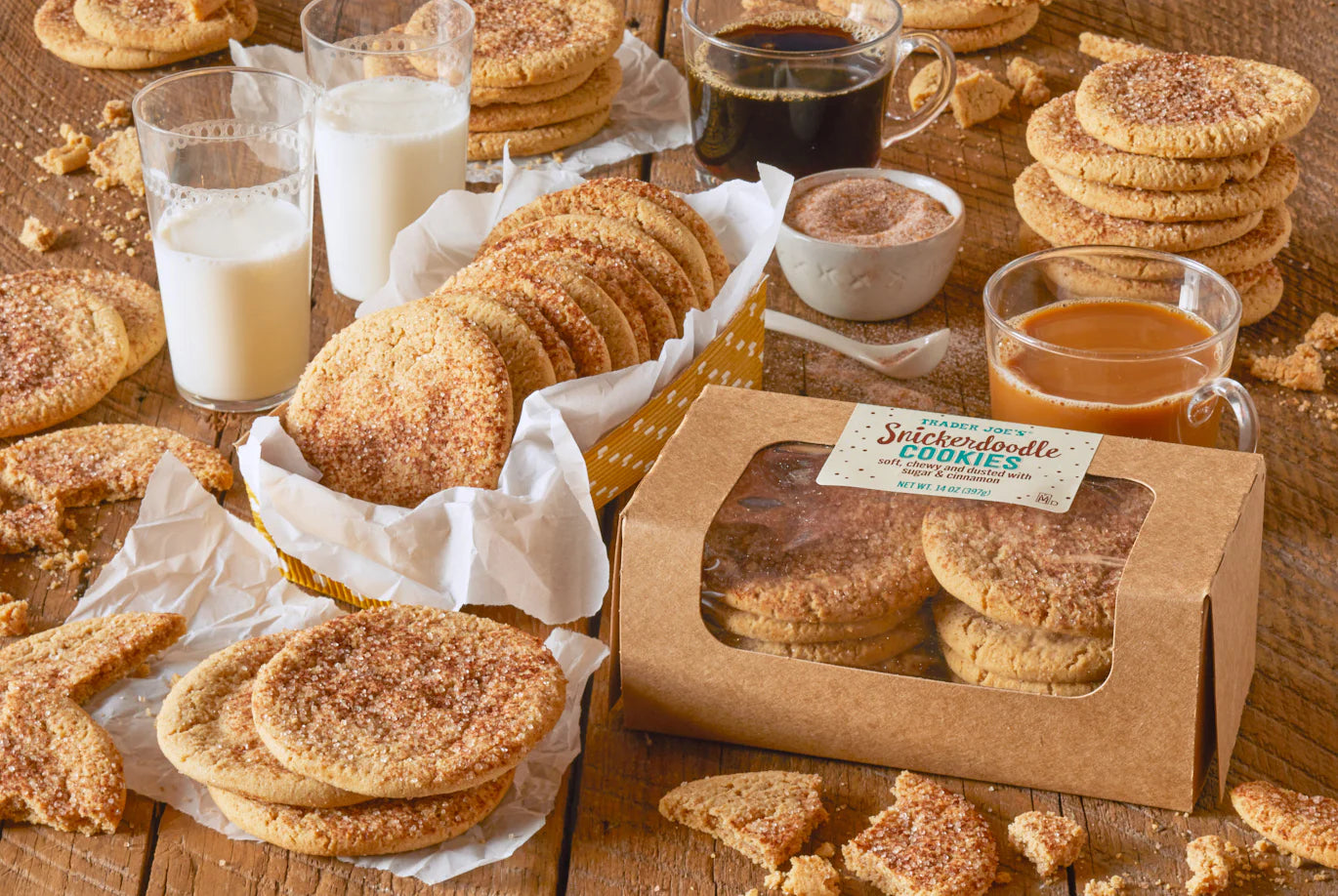 Snickerdoodle Cookies 14 oz Soft & Cinnamon-Sweet