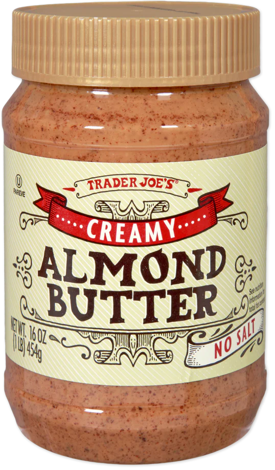 Creamy Almond Butter No Salt/16 Oz