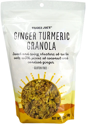 Gluten Free Ginger Turmeric Granola – Spiced Coconut Crunch Clusters