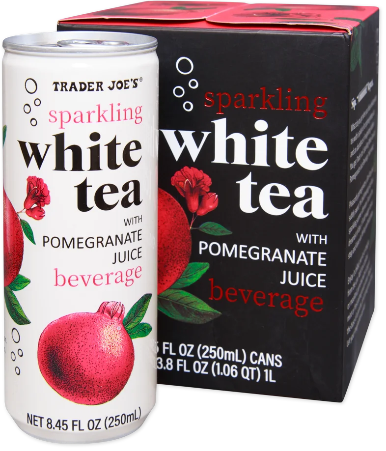 Sparkling White Tea with Pomegranate Juice 8.45 Fl Oz