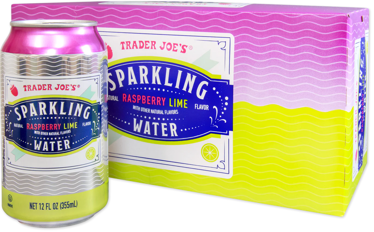 Raspberry Lime Sparkling Wate 12 Fl Oz