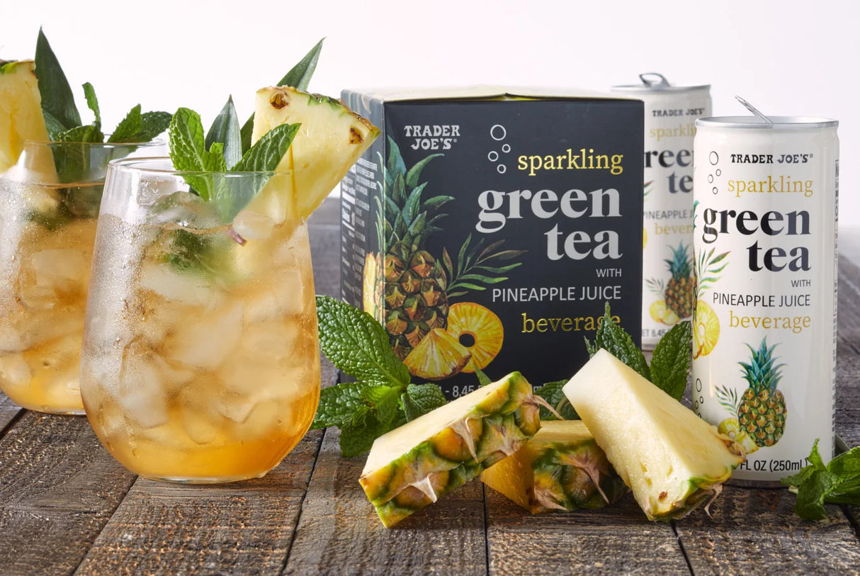Sparkling Green Tea with Pineapple 8.45 Fl Oz
