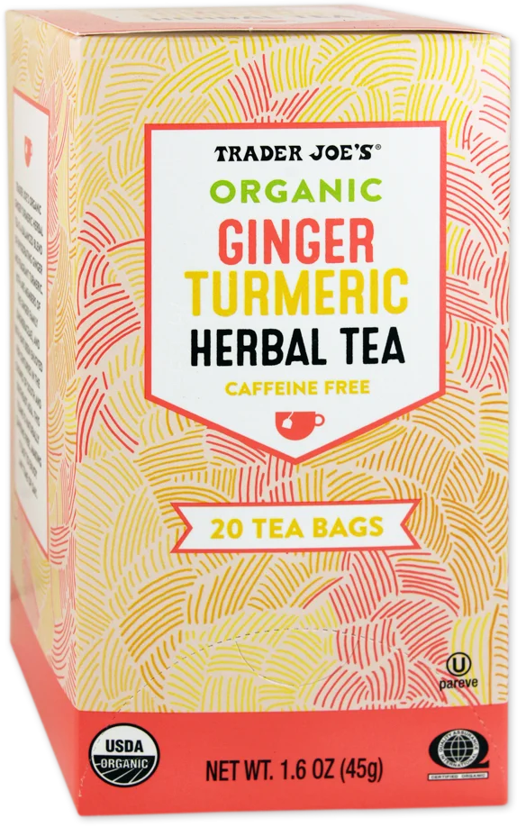 Organic Ginger Turmeric Herbal Tea 20 Bag