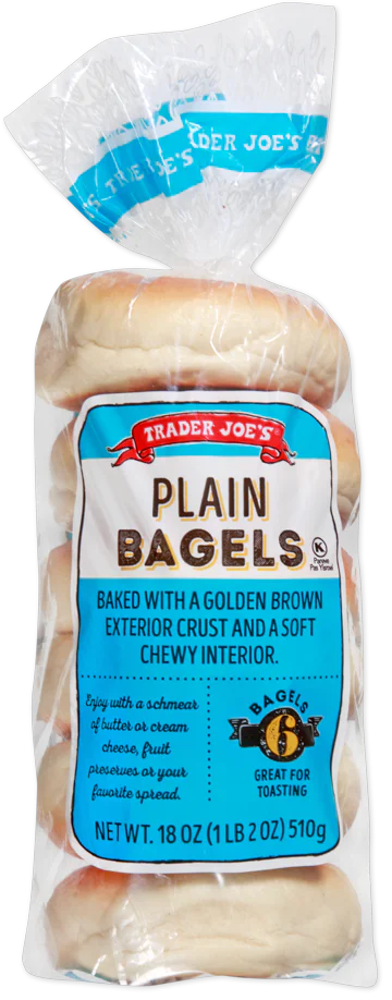 Plain Bagels /18 Oz