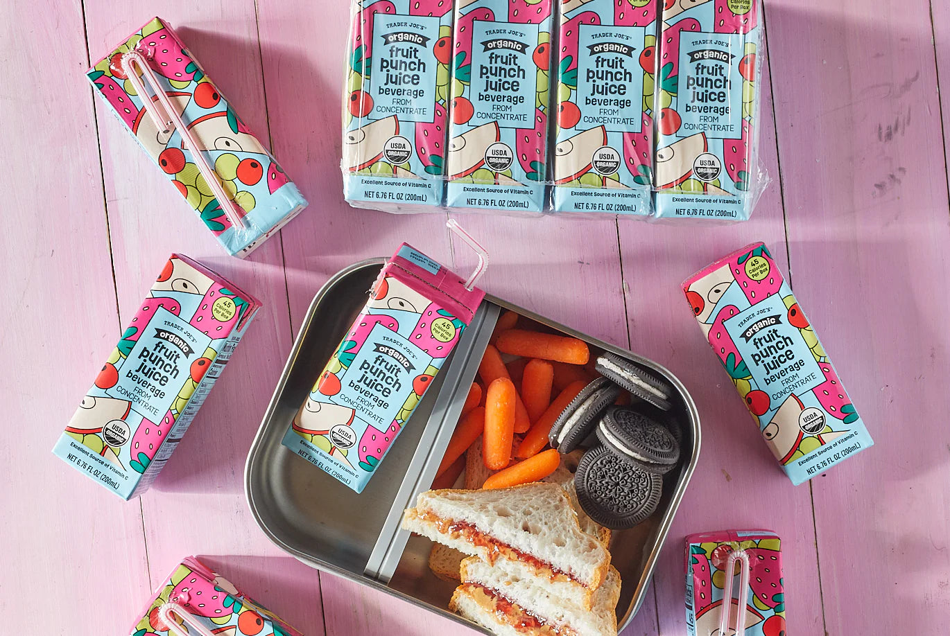 Organic Fruit Punch Juice Beverage 1 Box(200mL)