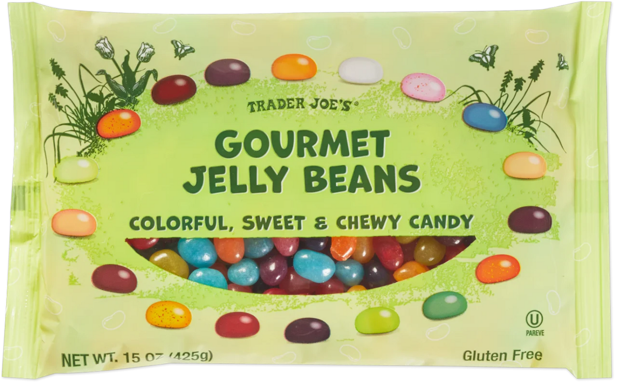 Gourmet Jelly Beans Large Bag – 18 Fruit & Vegetable Flavored Beans