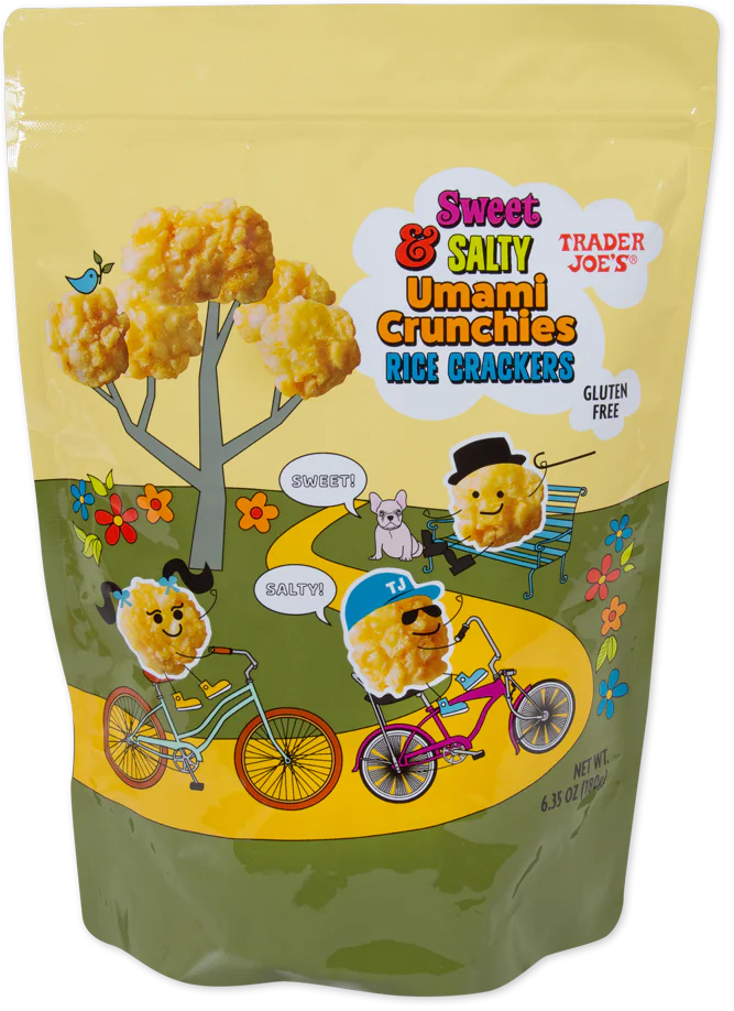 Sweet & Salty Umami Rice Crackers 6.35 Oz