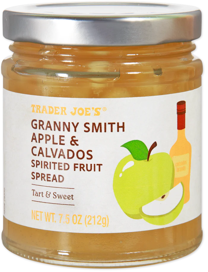 Trader Joe’s Granny Smith Apple & Calvados Spirited Fruit Spread 7.5 Oz