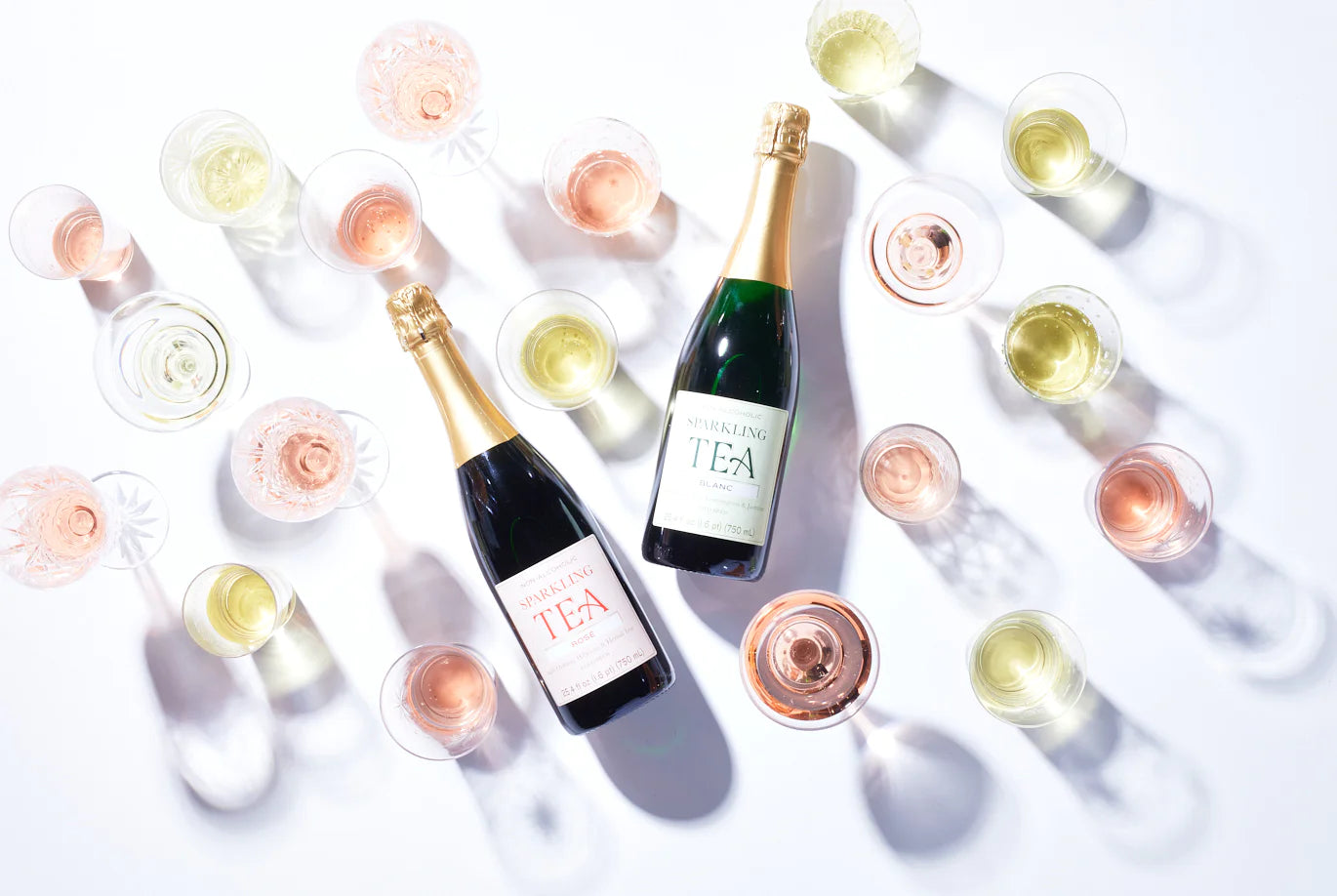 Non-Alcoholic Rosé Sparkling Tea 750 mL