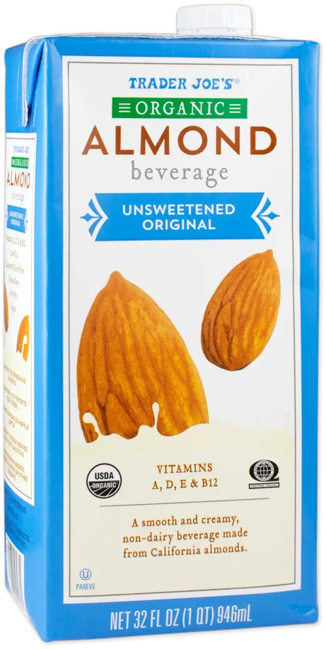 Organic Unsweetened Almond Beverage 32 Fl Oz