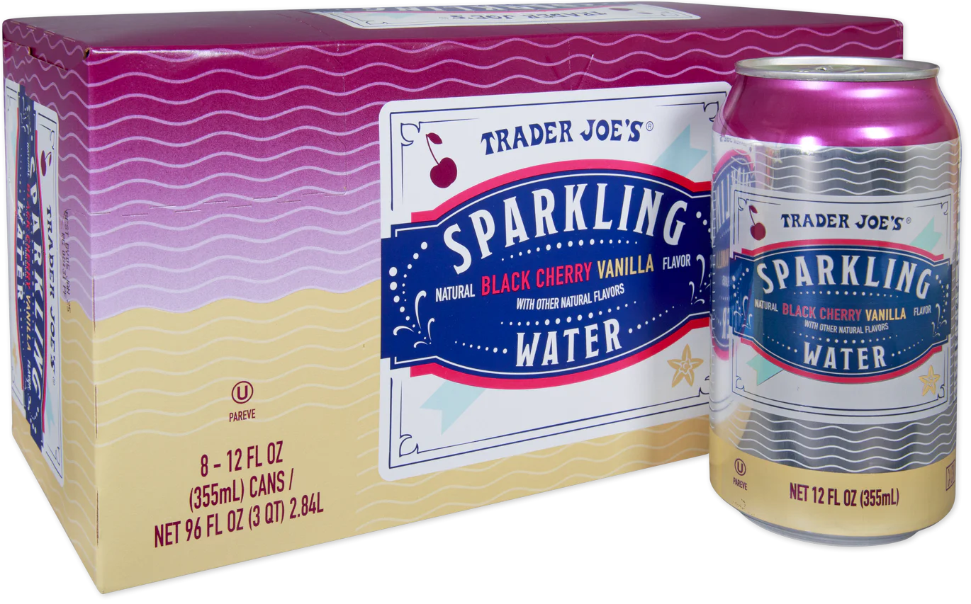 Black Cherry Vanilla Sparkling Water 12 Fl Oz