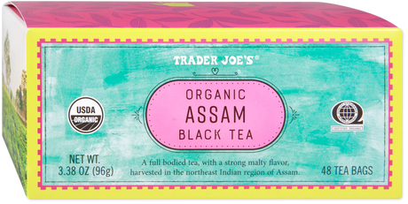 Organic Assam Black Tea 48 Bag