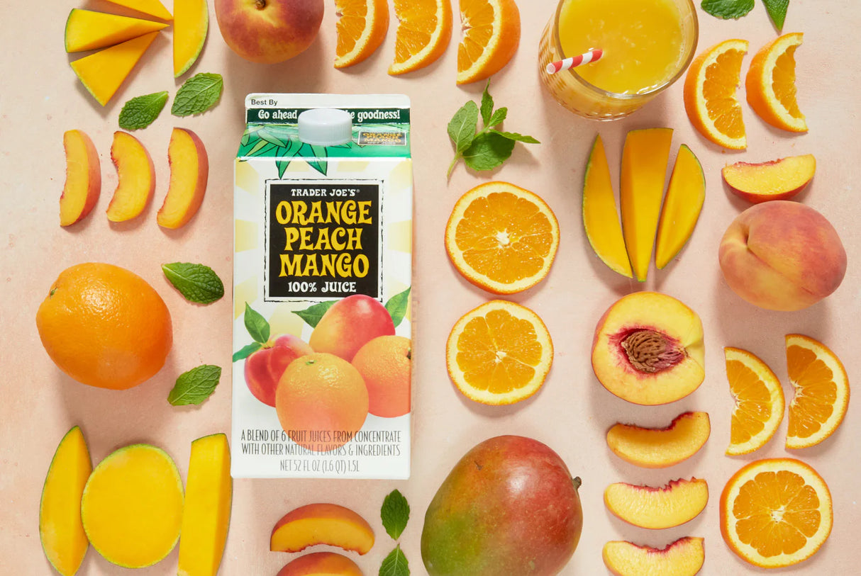 Orange Peach Mango Juice 52 Fl Oz