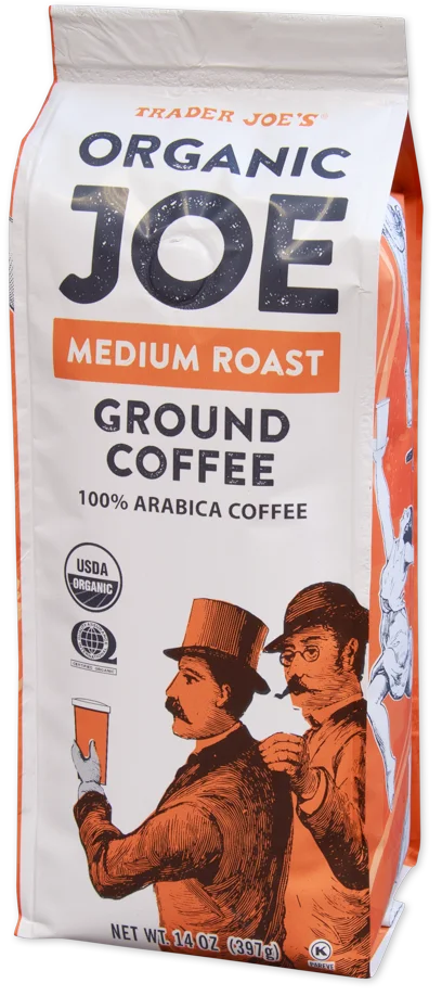 Organic Joe Medium Roast Ground Coffee 14 Oz