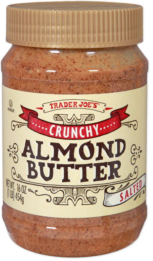 Crunchy Almond Butter Salted/16 Oz