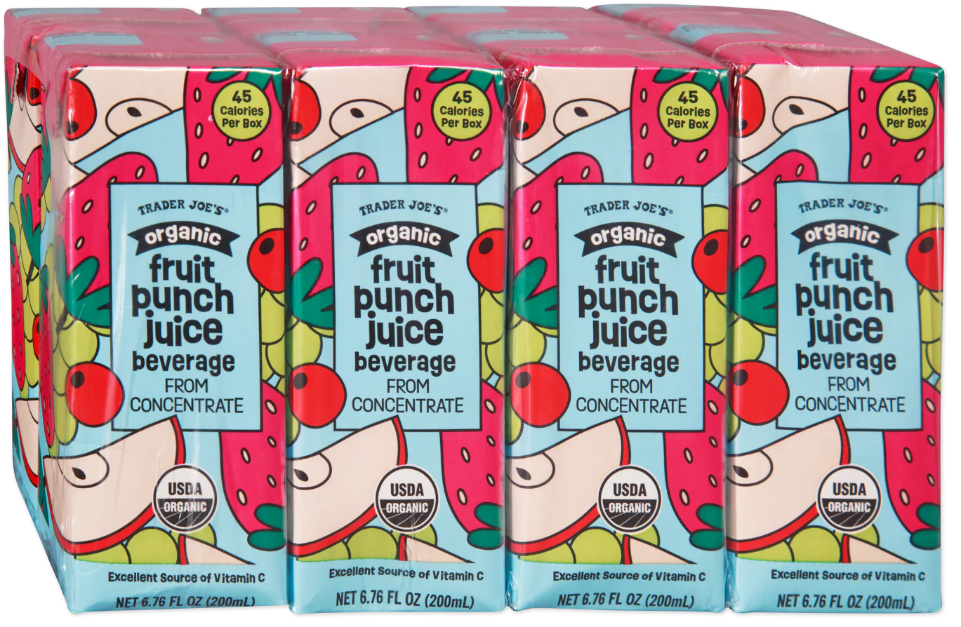 Organic Fruit Punch Juice Beverage 1 Box(200mL)