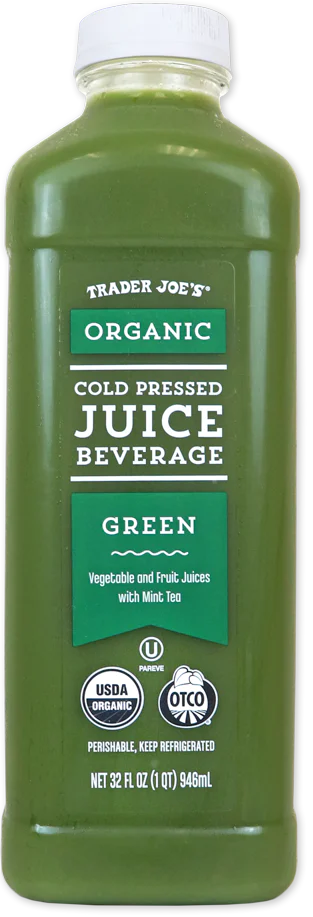 Organic Cold Pressed Green Juice Beverage 32 Fl Oz