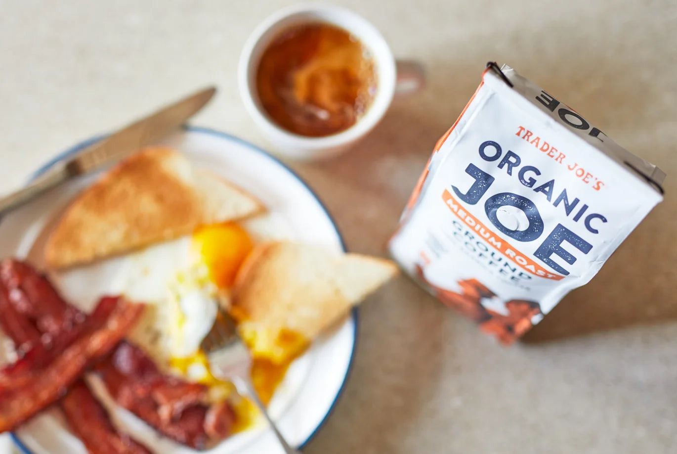 Organic Joe Medium Roast Ground Coffee 14 Oz