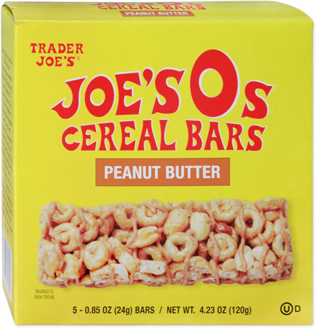 Joe's Os Cereal Bars 4.23 oz Sweet & Crunchy