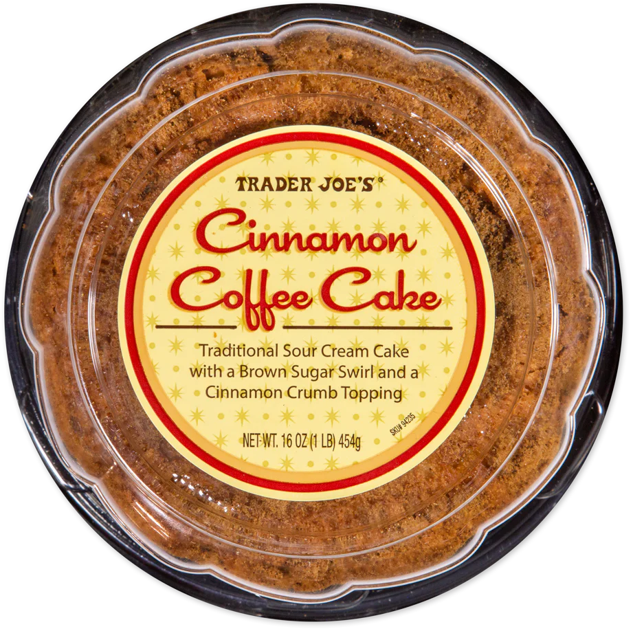 Trader Joes Cinnamon Coffee Cake/16 Oz